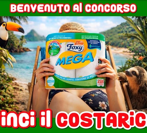 concorso Foxy Mega “Vinci il Costa Rica