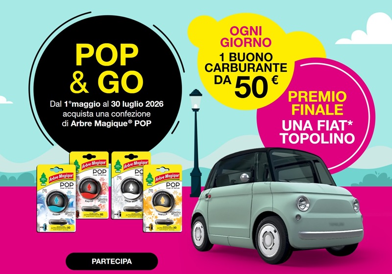 Arbre Magique POP vinci Fiat Topolino