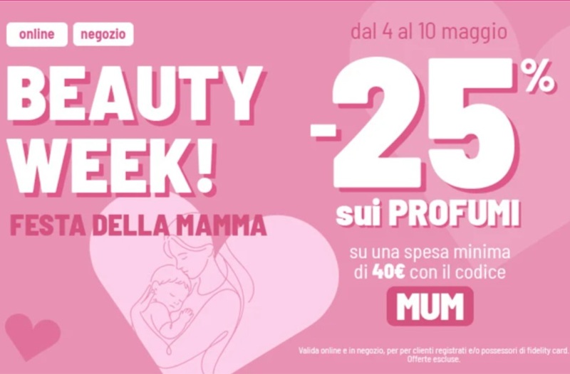 Beauty Week Caddys profumi sconto