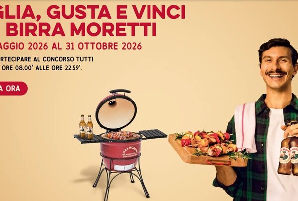 instant win Birra Moretti barbecue ceramica