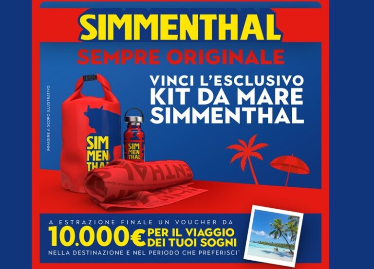 Concorso Simmenthal “Sempre Originale” 2026: vinci kit da mare e viaggio da 10.000€