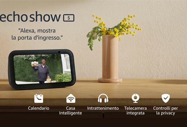Echo Show 5 domotica casa intelligente