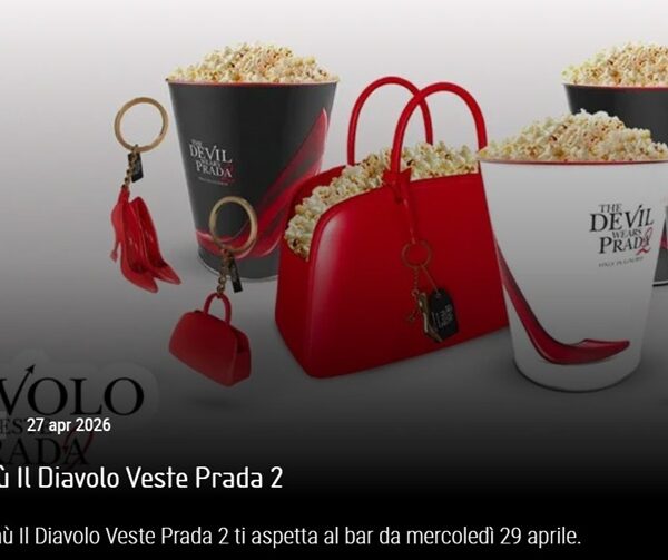 Gadget Il Diavolo Veste Prada 2 a The Space Cinema: corri subito