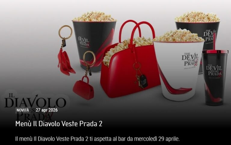 Gadget Il Diavolo Veste Prada 2 a The Space Cinema: corri subito