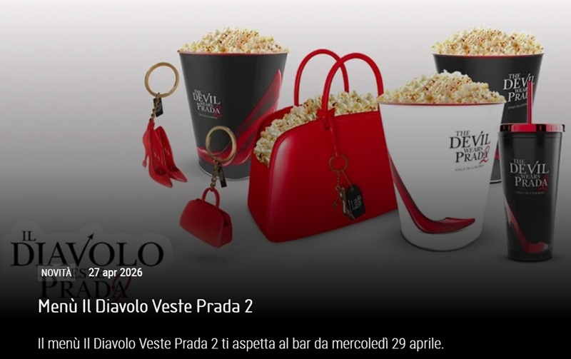 Gadget Il Diavolo Veste Prada 2 a The Space Cinema: corri subito