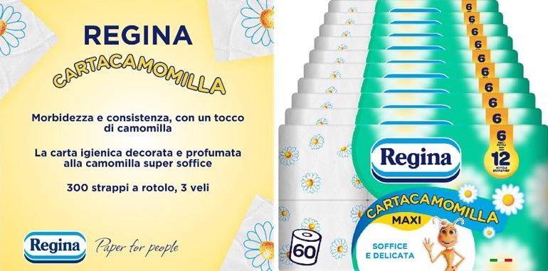 Carta camomilla Offerta Amazon