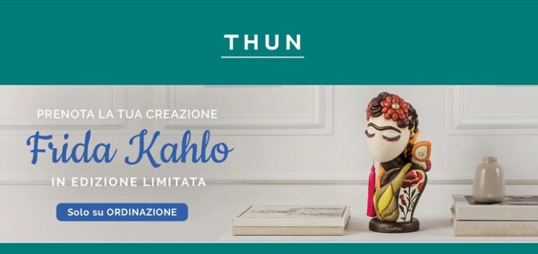 THUN x Frida Kahlo: pre-ordina il busto Limited Edition entro il 5 maggio