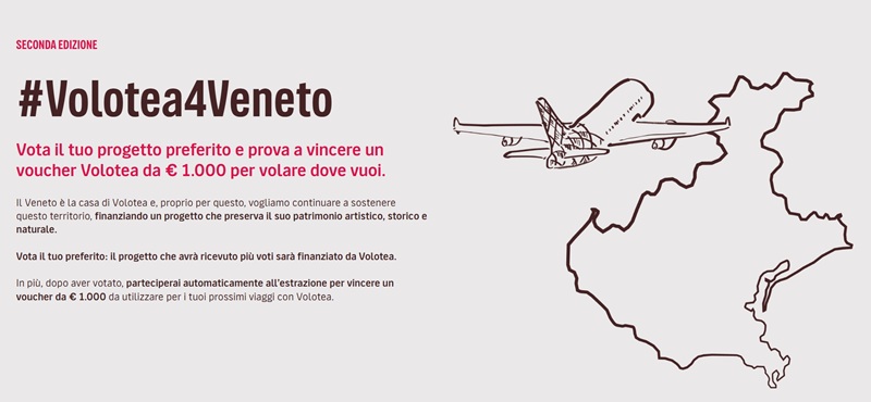 Volotea4Veneto concorso voto voucher