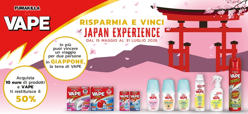 cashback Vape 2026 rimborso