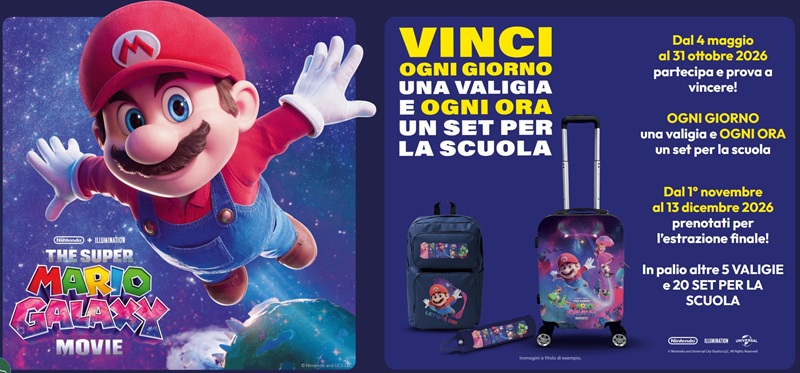 concorso Nesquik Super Mario Bros