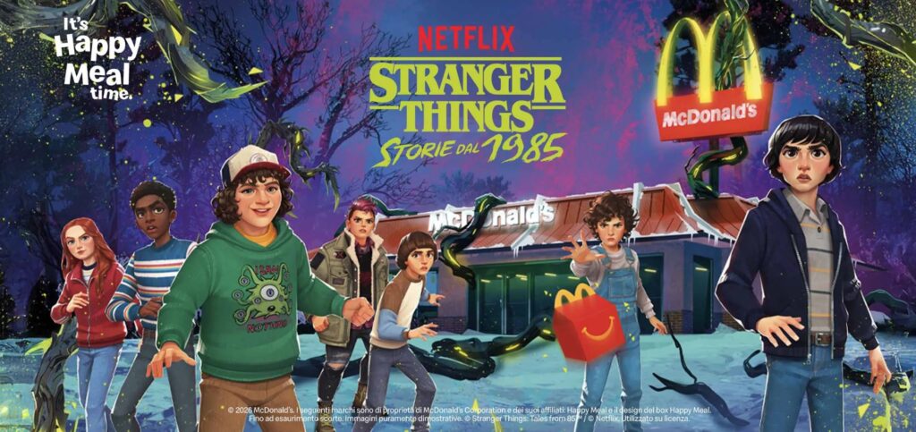 sorprese McDonald's Stranger Things