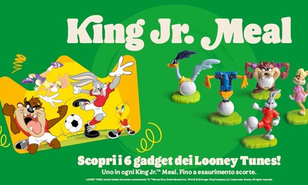Looney Tunes King Jr. Meal Burger King