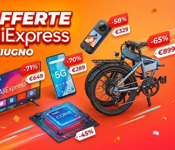 Offerte Aliexpress 5 giugno 2026