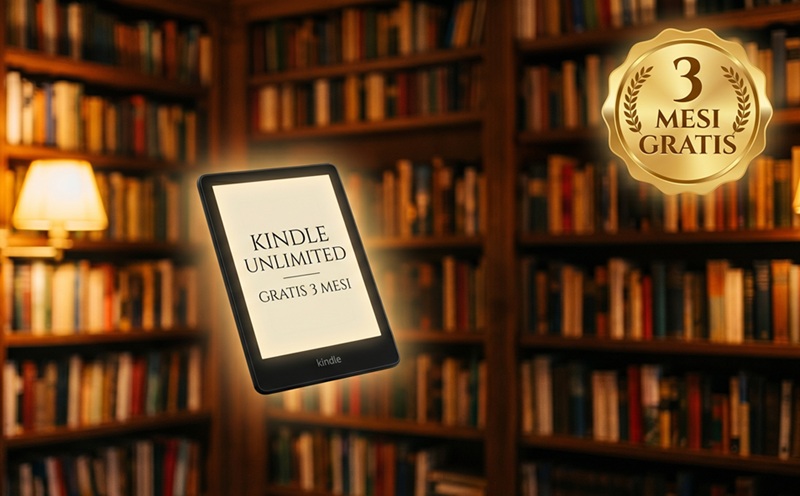 Kindle Unlimited gratis 3 mesi Prime Day 2026