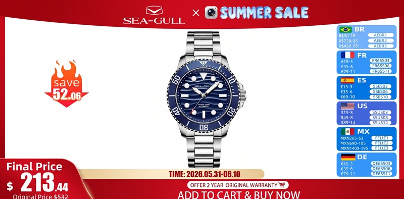 Sea-Gull Ocean Series 6203