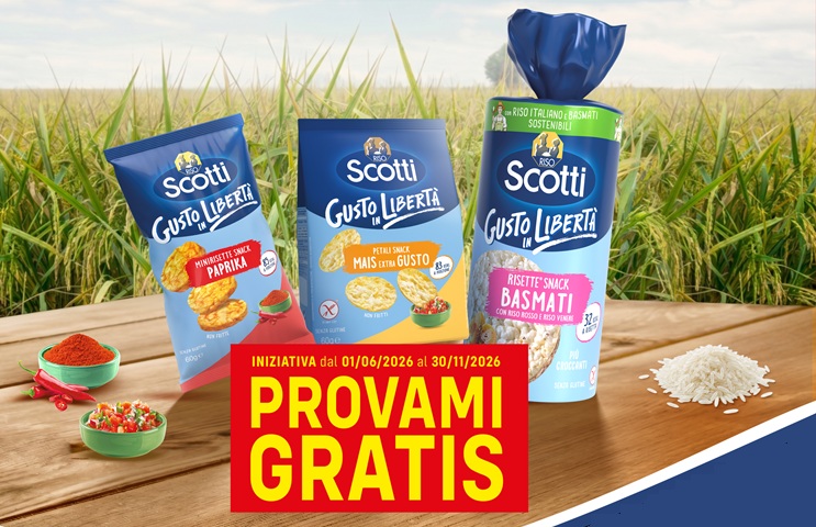 cashback Riso Scotti Provami Gratis rimborso