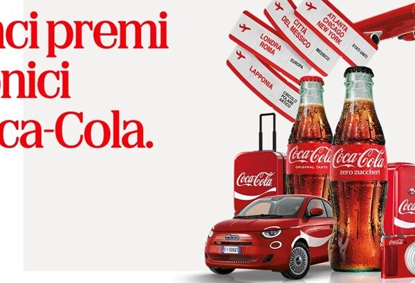 Concorso Coca-Cola: vinci Fiat 500e e 3.000 premi