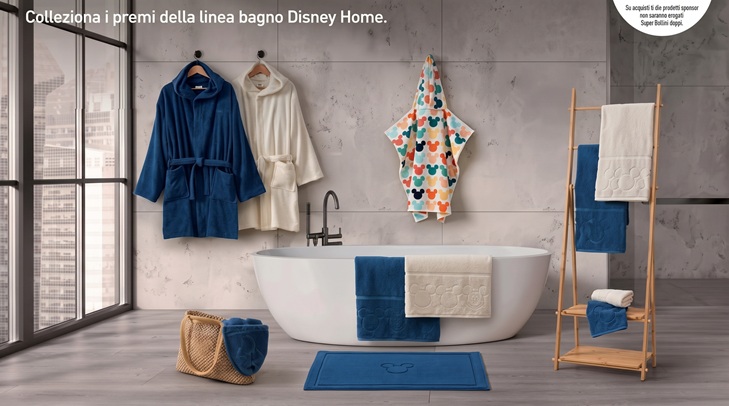 Conad nuova collezione Disney Bagno