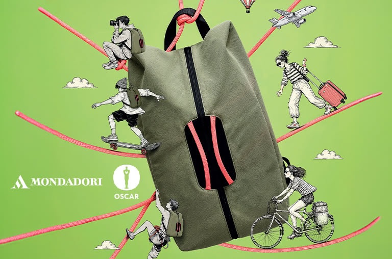 Zaino Duffle Fluo mondadori